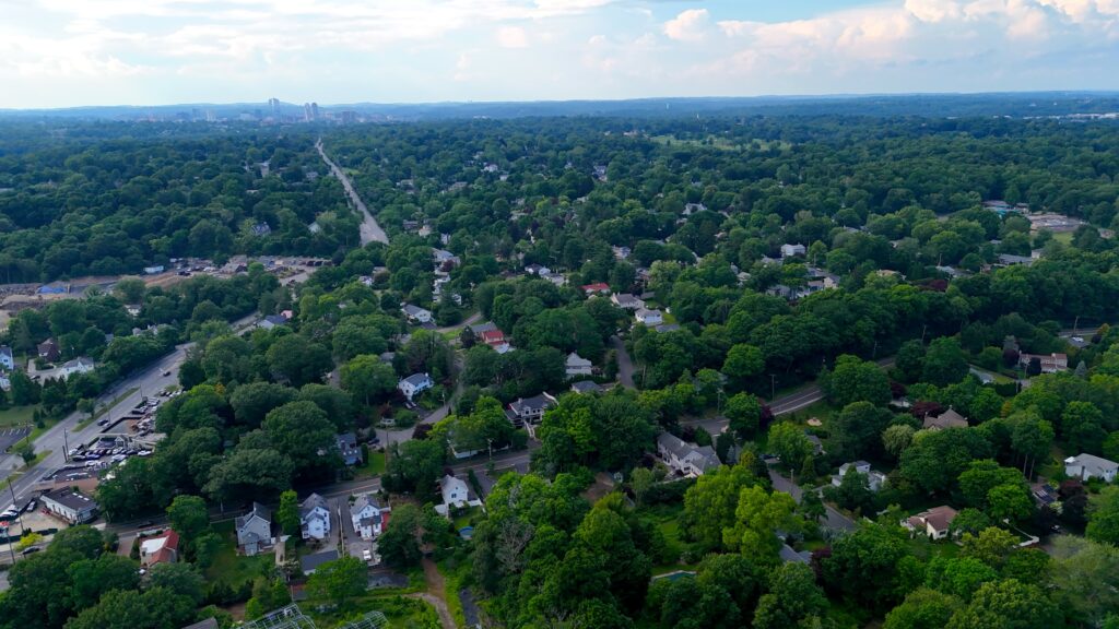 Rosedale aerial view